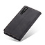 CaseMe - Xiaomi Mi 9 hoesje - Wallet Book Case - Magneetsluiting - Zwart