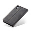 CaseMe - iPhone XR hoesje - Wallet Book Case - Magneetsluiting - Zwart