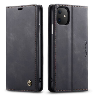 CaseMe CaseMe - iPhone 11 hoesje - Wallet Book Case - Magneetsluiting - Zwart CaseMe CaseMe - iPhone 11 hoesje - Wallet Book Case - Magneetsluiting - Zwart