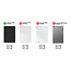 Case2go - Hoes voor de Lenovo Tab E10 (TB-X104f) - Tri-Fold Book Case - Paars