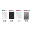 Case2go - Hoes voor de Lenovo Tab P10 (TB-X705) - Tri-fold Book Case - Donker Blauw