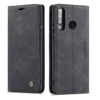 CaseMe CaseMe - Huawei P30 Lite hoesje - Wallet Book Case - Magneetsluiting - Zwart