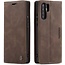 CaseMe - Huawei P30 Pro hoesje - Wallet Book Case - Magneetsluiting - Donker Bruin
