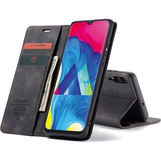 CaseMe CaseMe - Samsung Galaxy A10 hoesje - Wallet Book Case - Magneetsluiting - Zwart