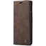 CaseMe - Samsung Galaxy A10 hoesje - Wallet Book Case - Magneetsluiting - Donker Bruin