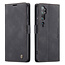 CaseMe CaseMe - Xiaomi Mi Note 10 (Pro) hoesje - Wallet Book Case - Magneetsluiting - Zwart