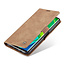 CaseMe - Xiaomi Mi Note 10 (Pro) hoesje - Wallet Book Case - Magneetsluiting - Licht Bruin