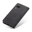 CaseMe - Huawei P40 Lite hoesje - Wallet Book Case - Magneetsluiting - Zwart