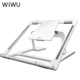 WIWU WiWU - Universele Aluminium Laptop standaard - 11.6 tot 15.6 inch - Zilver