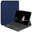 Case2go - Hoes voor de Microsoft Surface Go 2 - Tri-Fold Book Case - Donker Blauw