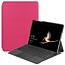 Case2go - Hoes voor de Microsoft Surface Go 2 - Tri-Fold Book Case - Magenta