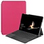 Case2go Microsoft Surface Go 2 hoes - Tri-Fold Book Case - Magenta