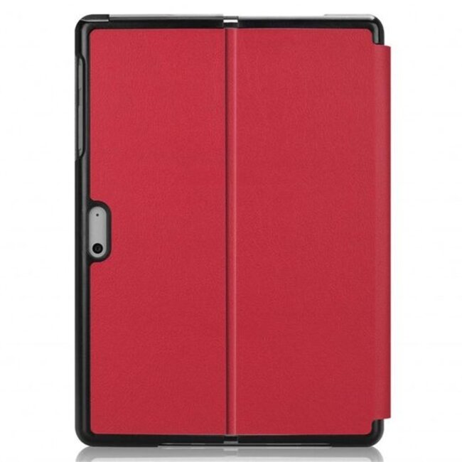 Case2go - Hoes voor de Microsoft Surface Go 2 - Tri-Fold Book Case - Rood