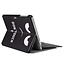 Case2go - Hoes voor de Microsoft Surface Go 2 - Tri-Fold Book Case - Don't Touch Me