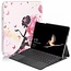Case2go Microsoft Surface Go 2 hoes - Tri-Fold Book Case - Flower fairy