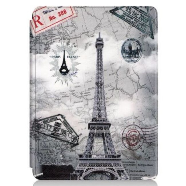 Microsoft Surface Go 2 hoes - Tri-Fold Book Case - Eiffel Tower