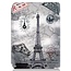 Microsoft Surface Go 2 hoes - Tri-Fold Book Case - Eiffel Tower