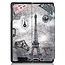 Microsoft Surface Go 2 hoes - Tri-Fold Book Case - Eiffel Tower