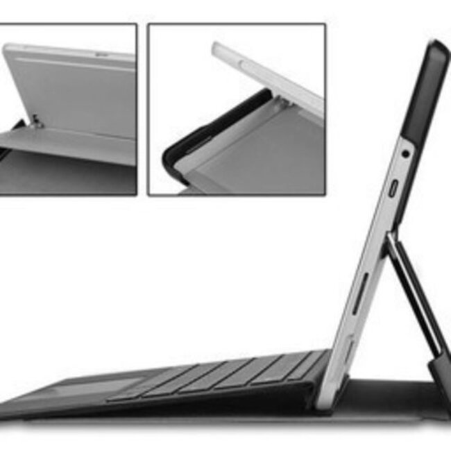 Microsoft Surface Go 2 hoes - Tri-Fold Book Case - Eiffel Tower