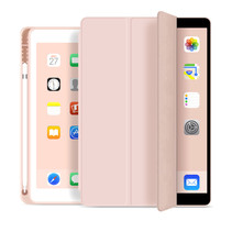 WIWU - iPad 10.2 2019 / 2020 / 2021 hoes - PU Leren Tri-Fold Book Case - Roze