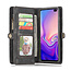 CaseMe - Samusng Galaxy S10 hoesje - 2 in 1 Wallet Book Case - Zwart