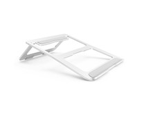 Opvouwbare laptop / macbook standaard - Aluminium - Zilver
