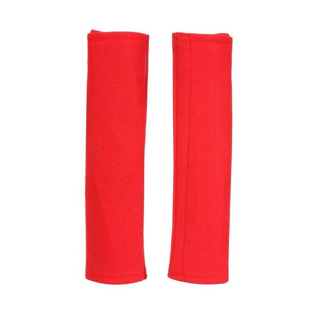 Gordelbeschermer - Gordelhoes Gordelkussen voor Autogordel - Auto Accessoires - 2 stuks - Rood