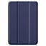 Case2go - Hoes voor de Samsung Galaxy Tab S6 Lite - Tri-Fold Book Case met Stylus Pen houder - Donker Blauw
