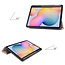 Case2go - Hoes voor de Samsung Galaxy Tab S6 Lite - Tri-Fold Book Case met Stylus Pen houder - Rosé Goud