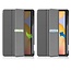 Case2go - Hoes voor de Samsung Galaxy Tab S6 Lite - Tri-Fold Book Case met Stylus Pen houder - Grijs