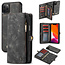 CaseMe CaseMe - iPhone 11 Pro hoesje - 2 in 1 Wallet Book Case - Zwart