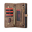 CaseMe - iPhone 11 Pro hoesje - 2 in 1 Wallet Book Case - Bruin