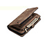CaseMe - iPhone 11 Pro hoesje - 2 in 1 Wallet Book Case - Bruin