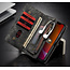 CaseMe - iPhone 11 Pro Max Hoesje - 2 in 1 Wallet Book Case - Zwart