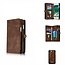 CaseMe - iPhone 7/8/SE 2020 Hoesje - 2 in 1 Wallet Book Case - Bruin