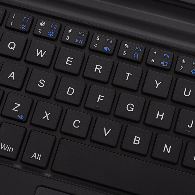 Microsoft Surface Go 2 / Go - Bluetooth Toetsenbord Cover - Met touchpad - Zwart