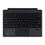 Case2go Microsoft Surface Pro 3/4/5/6/7 - Bluetooth Toetsenbord Cover - QWERTY - Met touchpad en toetsenbord verlichting - Zwart