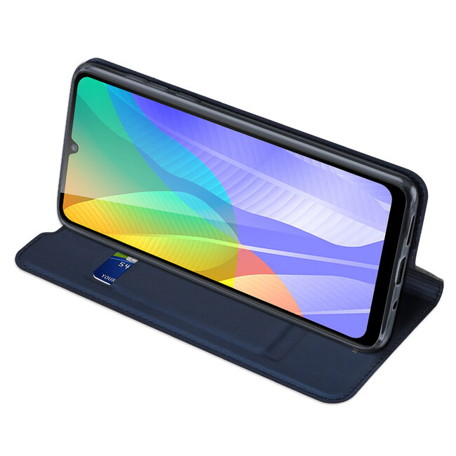 Huawei Y6P hoesje - Dux Ducis Skin Pro Book Case - Blauw