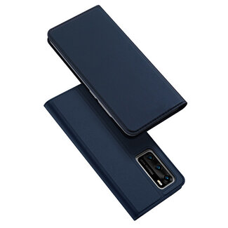 Dux Ducis Huawei P40 hoesje - Dux Ducis Skin Pro Book Case - Blauw