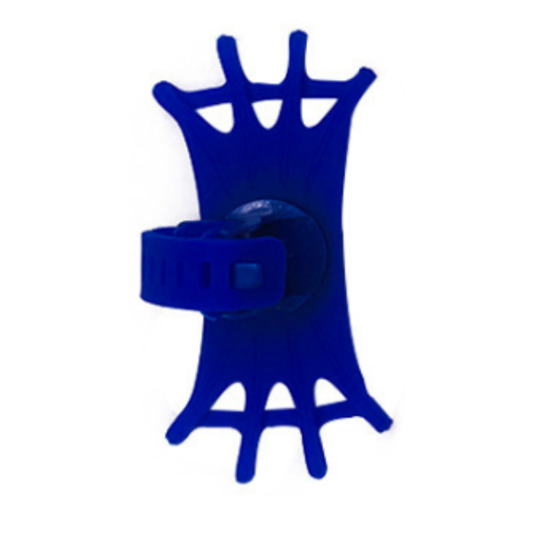 Universele Draaibare Telefoonhouder Fiets - 4 tot 6.5 inch - Blauw afbeelding