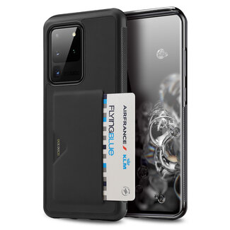 Dux Ducis Dux Ducis - Samsung Galaxy S20 Ultra hoesje - Pocard Series - Back Cover - Zwart