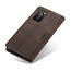 CaseMe - Huawei P40 Pro Plus hoesje - Wallet Book Case - Magneetsluiting - Donker Bruin