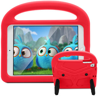 Case2go iPad Air 10.5 (2019) hoes - Schokbestendige case met handvat - Sparrow Kids Cover - Rood