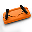 Case2go - Kinderhoes voor de iPad Air 10.5 (2019) hoes - Schokbestendige case met handvat - Sparrow Kids Cover - Oranje