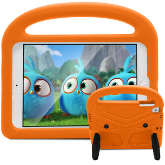 Case2go iPad Air 10.5 (2019) hoes - Schokbestendige case met handvat - Sparrow Kids Cover - Oranje
