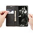 CaseMe - Samsung Galaxy A41 hoesje - Wallet Book Case - Magneetsluiting - Zwart