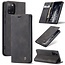 CaseMe - Samsung Galaxy A31 hoesje - Wallet Book Case - Magneetsluiting - Zwart