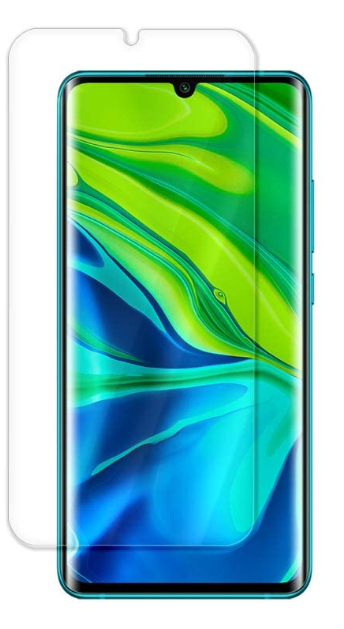 Xiaomi Mi 10 Lite Screenprotector - Tempered Glass Screenprotector - Case-Friendly afbeelding
