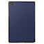 Case2go - Hoes voor de Samsung Galaxy Tab A7 (2020) - Tri-Fold Book Case - Donker Blauw