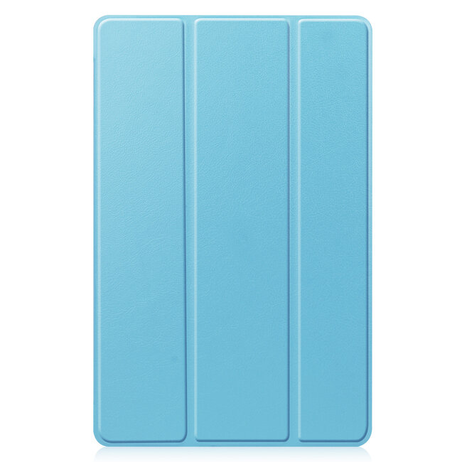 Case2go - Hoes voor de Samsung Galaxy Tab A7 (2020) - Tri-Fold Book Case - Licht Blauw